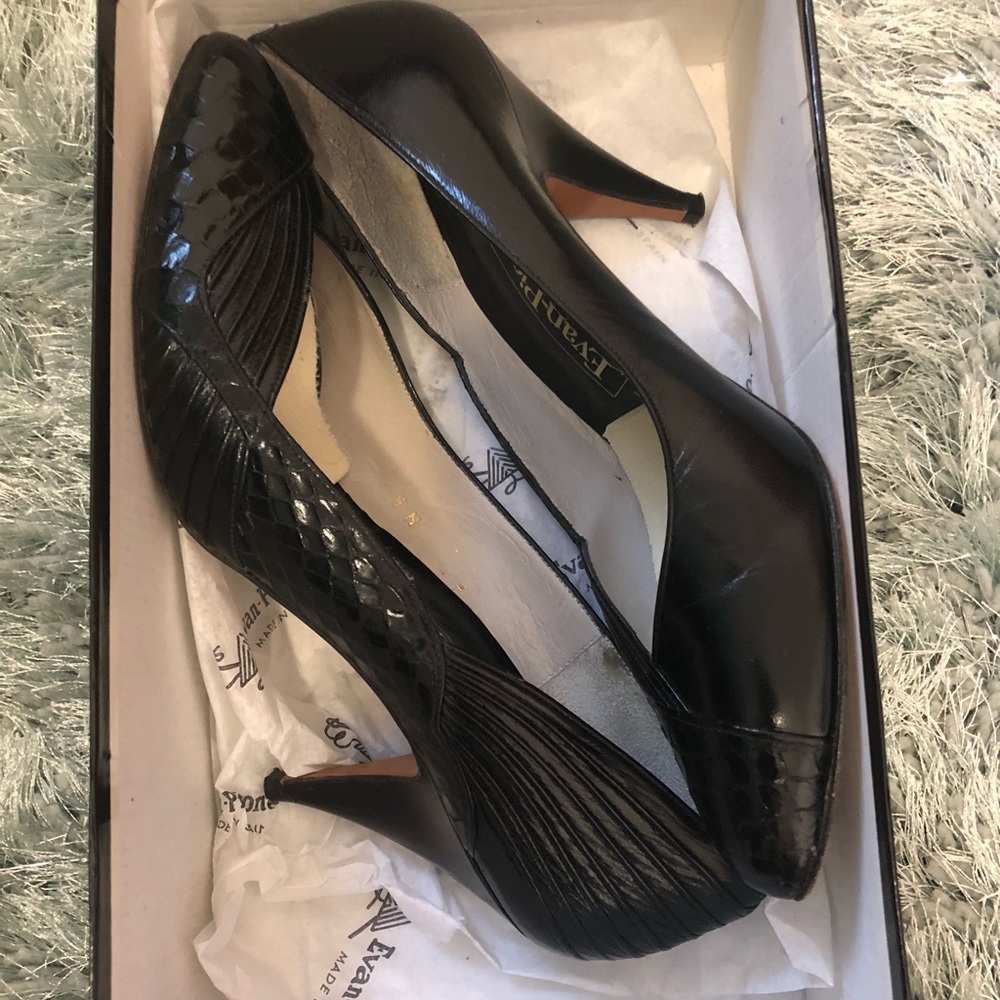 Black heels